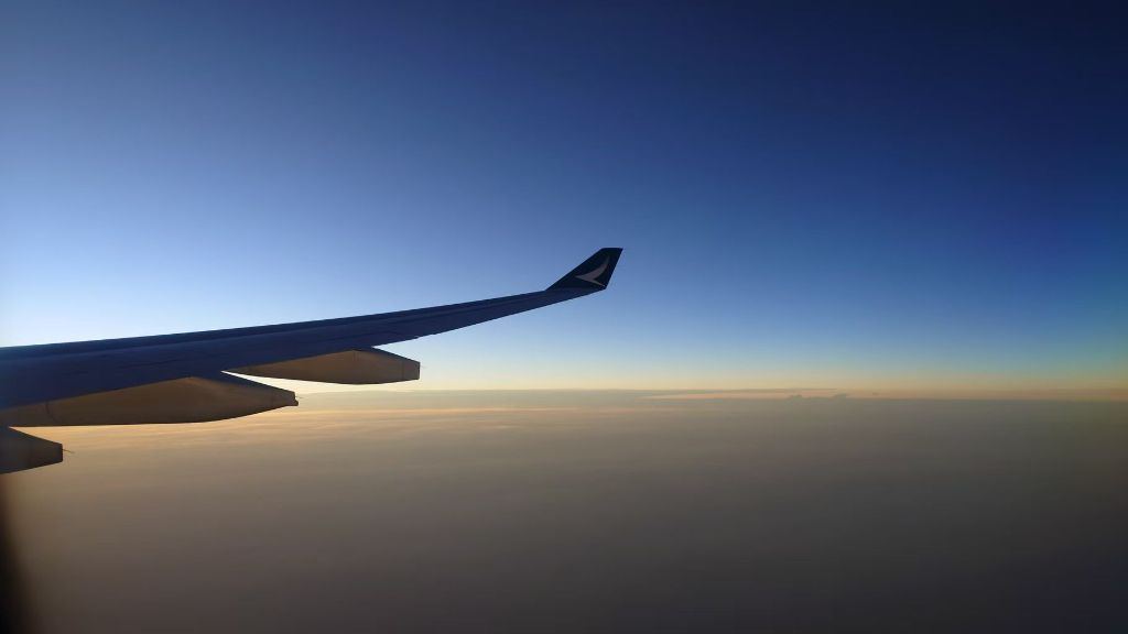 View from above the clouds