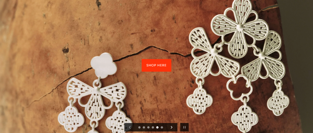 Lace Flower Earrings